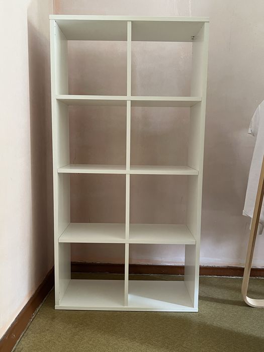 Стеллаж икеа ikea белый