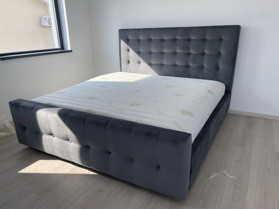 Paturi cu spațiu de depozitare cu garanție de la 1350 lei