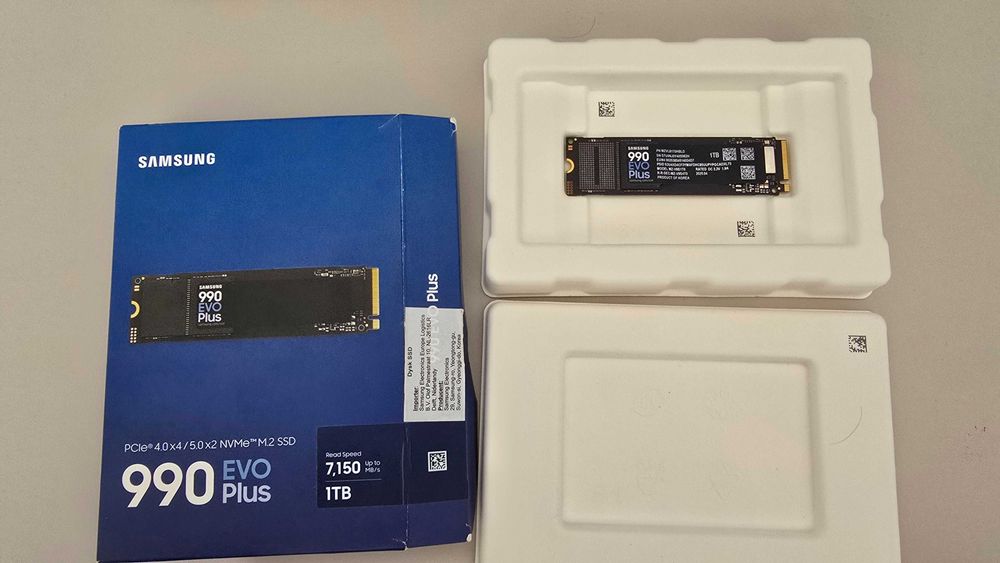 SSD Samsung 990 EVO Plus PCIe 4.0 NVMe M.2 1TB MZ-V9S1T0 #26