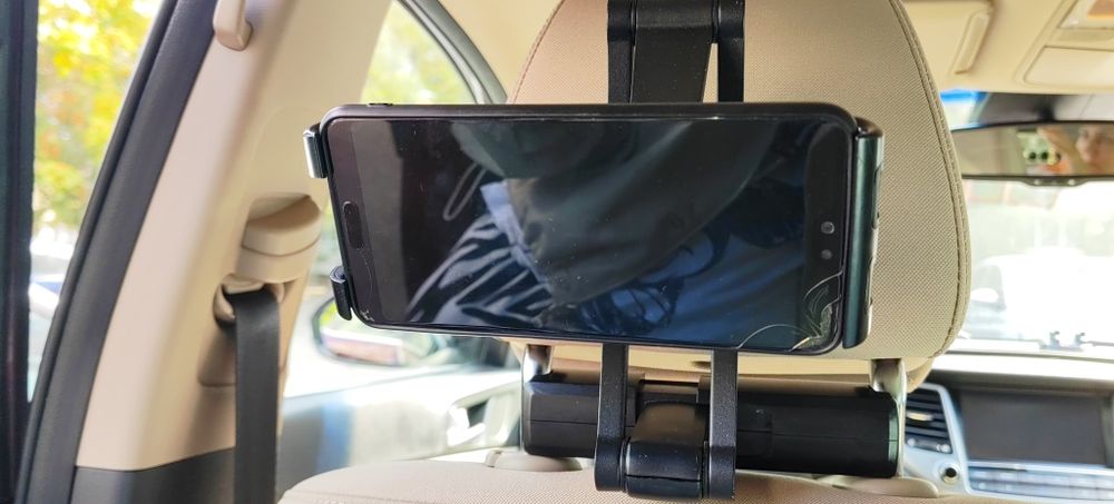 Suport auto de Tableta si Telefon pentru tetiera, brat de