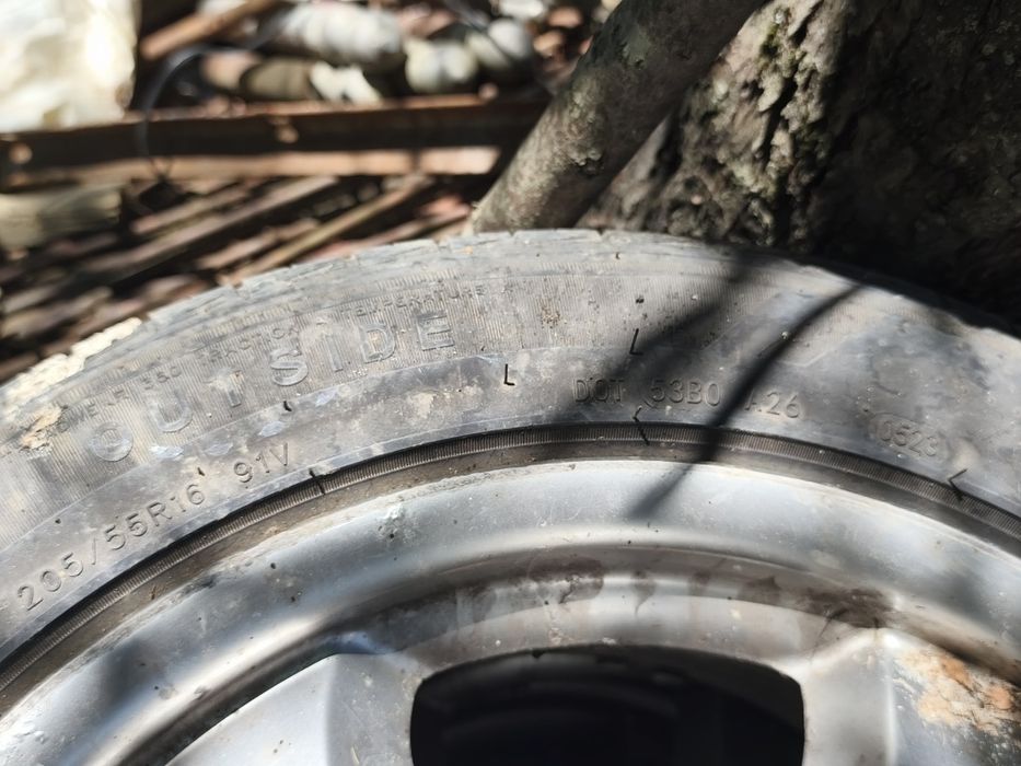 Jante cu tot cu gume 205/55 r16