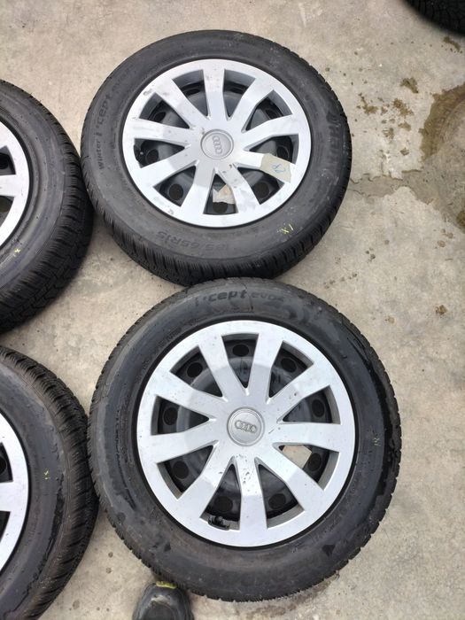 4бр. Железни джанти 15цола 5x100 VW Polo / Seat Ibiza  / Audi A1