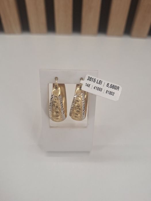 Cercei Aur 14K 6 58 Gr #41660