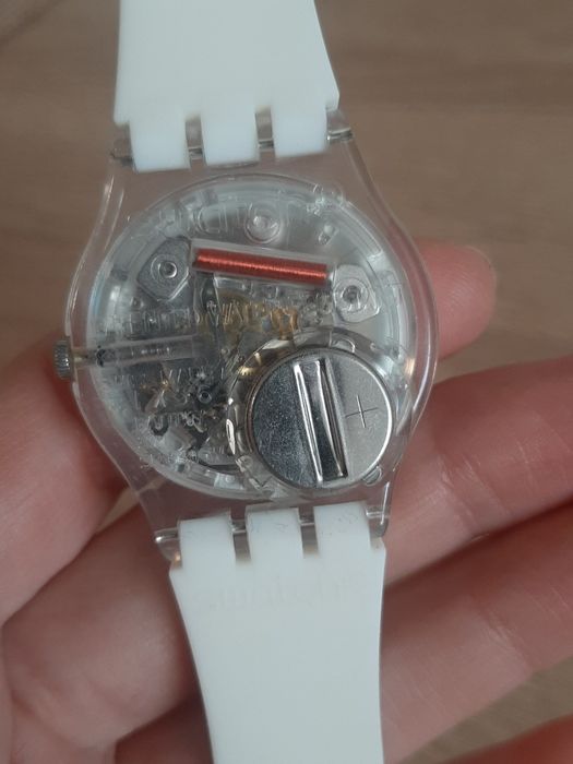 Ceas Swatch Originals Gent – Cadran Irizat Solar Spectrum – Ice Blue/