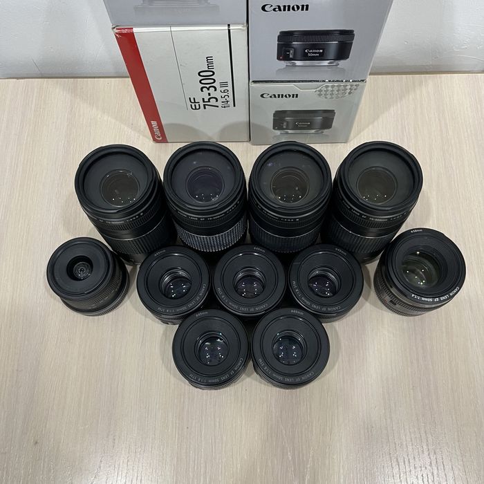 Обьективы Canon RF/EF
