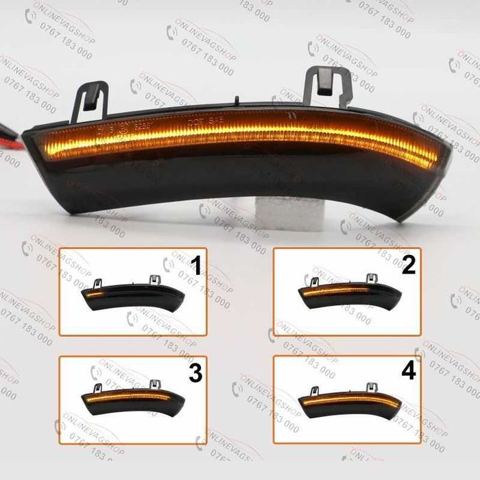 Semnalizare dinamica oglinda VW GOLF 5 Plus Jetta MK6, Passat B6 Eos