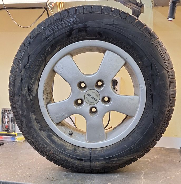 Алуминиева джанта Enzo 15' с зимна гума