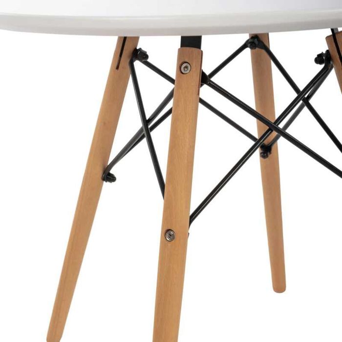 Маса, HM8451.01, Бял, Мдф, 60х51см.