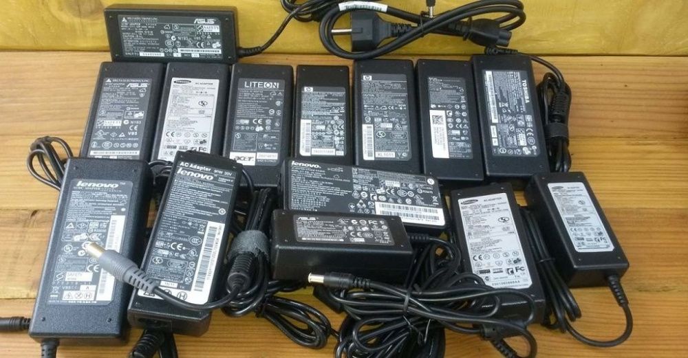 Зарядное устройство ноутбуков Asus Acer HP Dell Samsung Sony Lenovo...