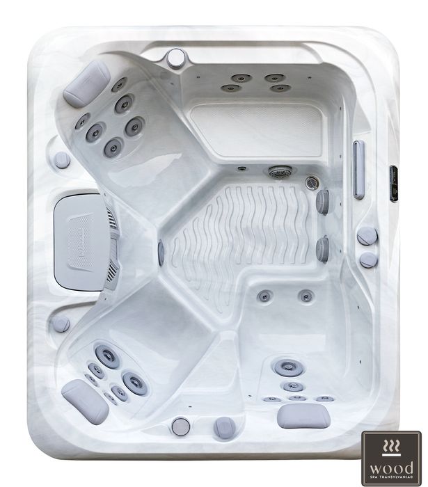 Jacuzzi Brook – 4 pers, model PREMIUM cu livrare inclusă!