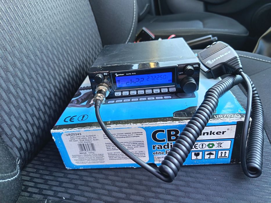 Statie CB Sunker Elite Five 30W + antena PNI ML90 NOI