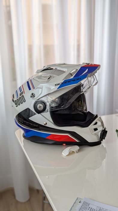 Vând cască moto Adventure Scorpion ADF-9000