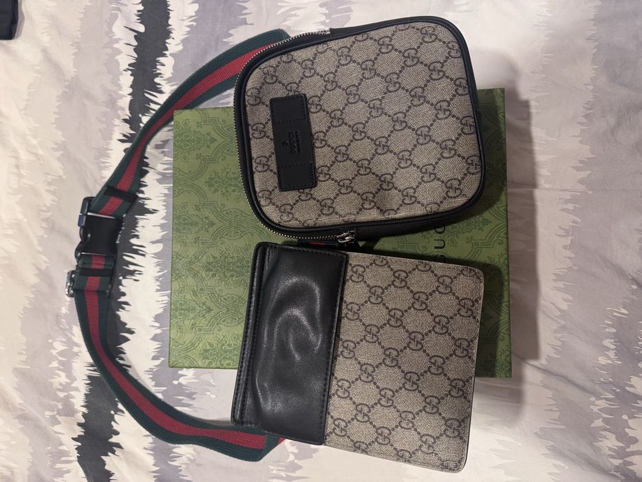 Gucci Double Belt Bag