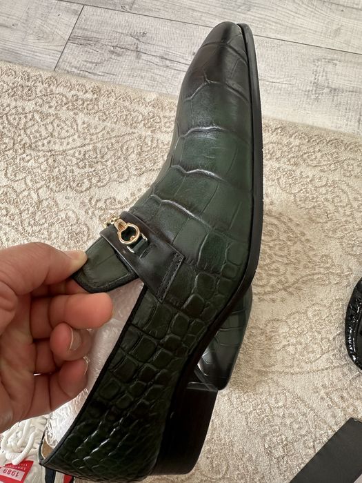 Продам туфли крокодил кожа