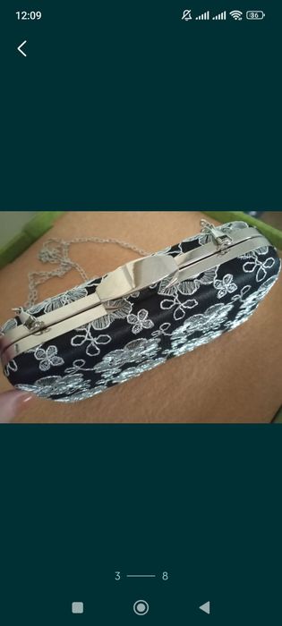 Клатч вечерний новый