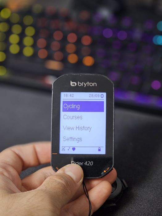 Ciclocomputer bryton rider 420