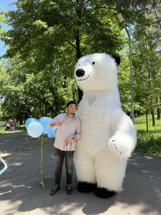 Поздравление Белого мишки