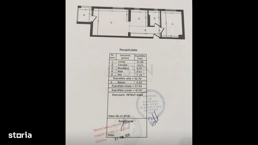 Apartament 2 camere Rose Residence 3 Pipera