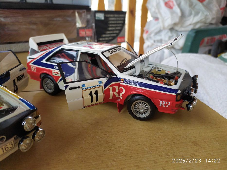 1:18 Метални модели на Audi Quattro Rally - Sun Star