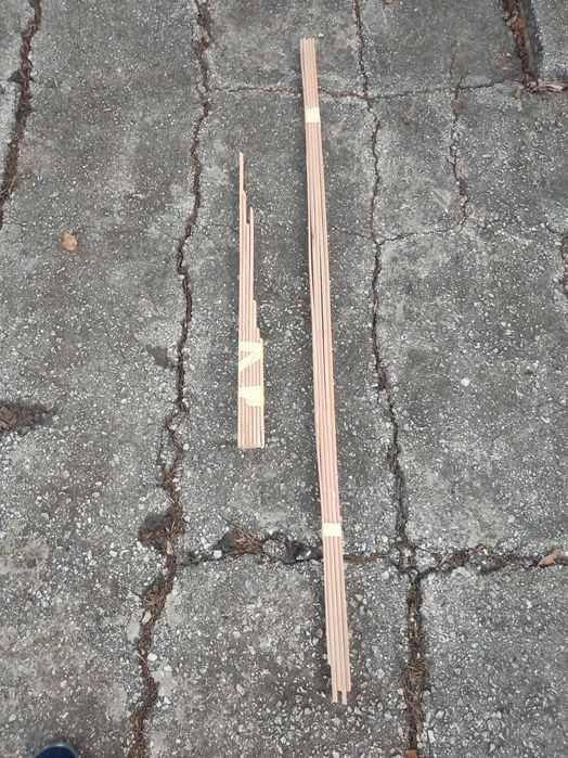 Дървени первази за под/таван