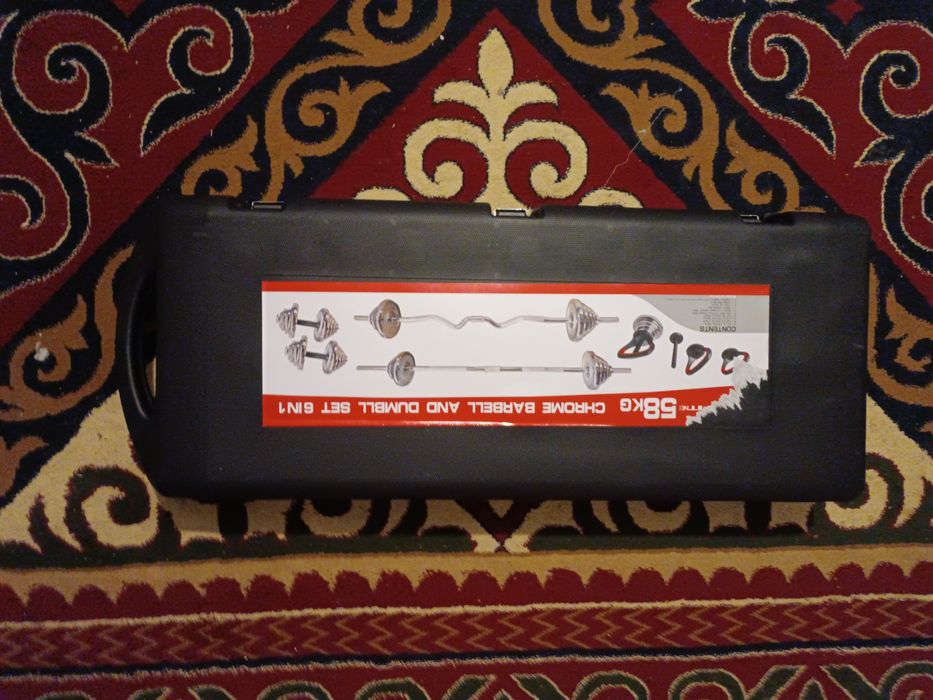 гантели 58кг и 20кг