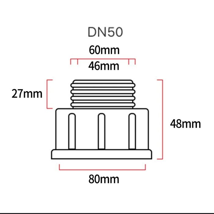 Еврокуб Переходник 80