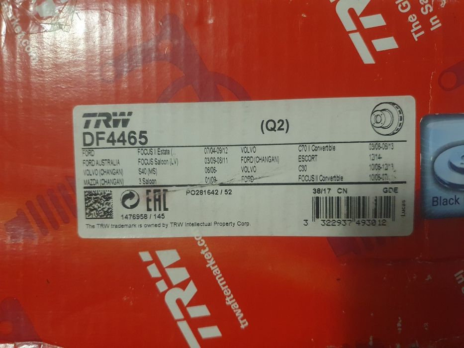 Discuri TRW Volvo/Ford