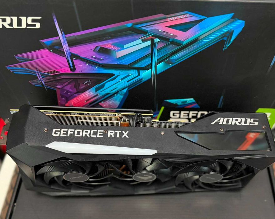 Placa video GIGABYTE AORUS GeForce RTX 3070 Ti MASTER LHR 8GB GDDR6X 256-bit