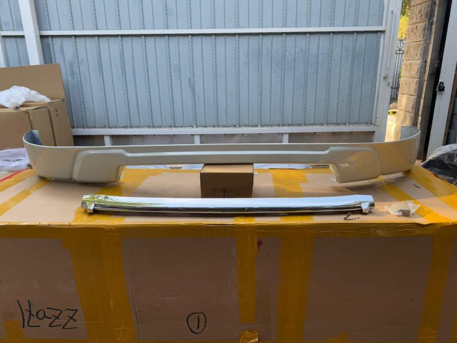 Юбка Обвес Губа на Land Cruiser 100