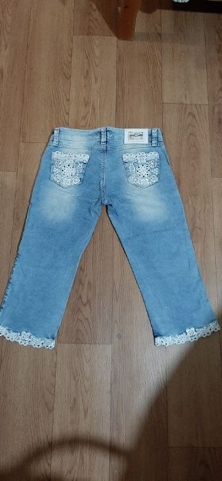 Джинсы капри, новые, Турция