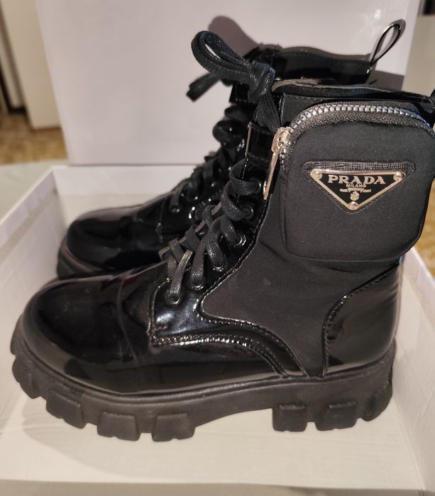 Ghetute Prada Monolith Nylon - 39 - Noi