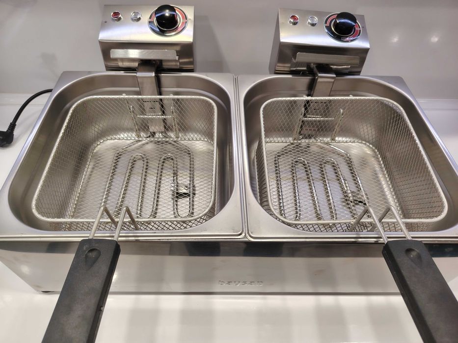 Професионален двоен фритюрник