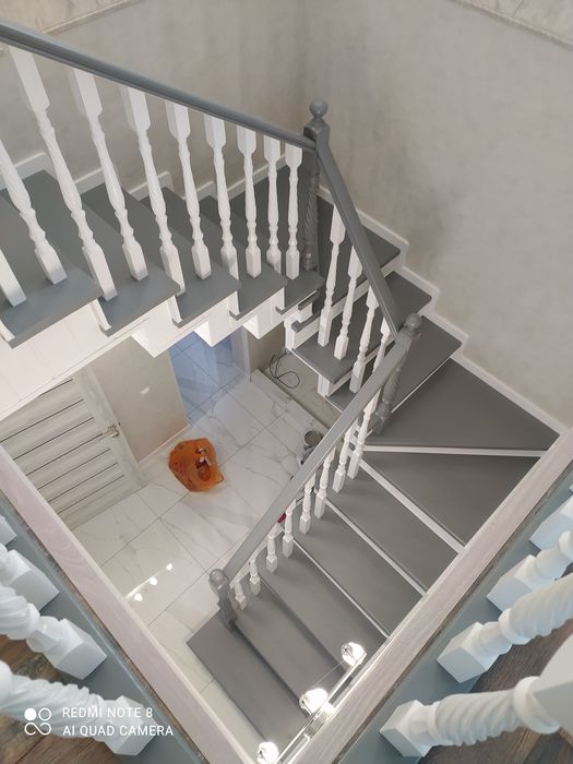 Лестница, изготовление, установка, реставрация.