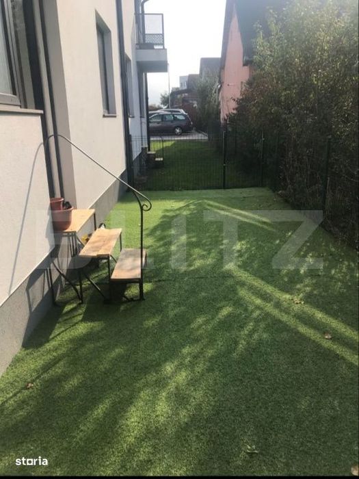 Apartament cu 3 camere, mobilat si utilat, cu gradina, zona Stadionulu