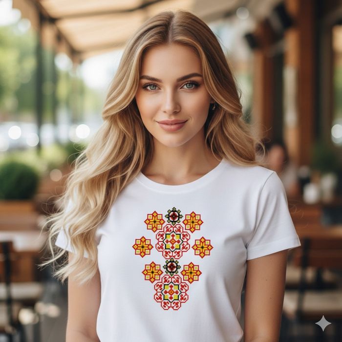 Тениска с шевици