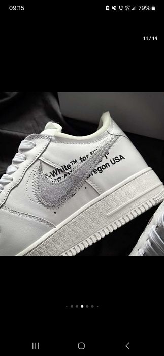 Off-White x Nike Air Force 1 Low. Raritate in România.