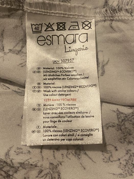 Pantaloni pijama/casă dama Esmara Lingerie 100% vâscoză ECOvero floral