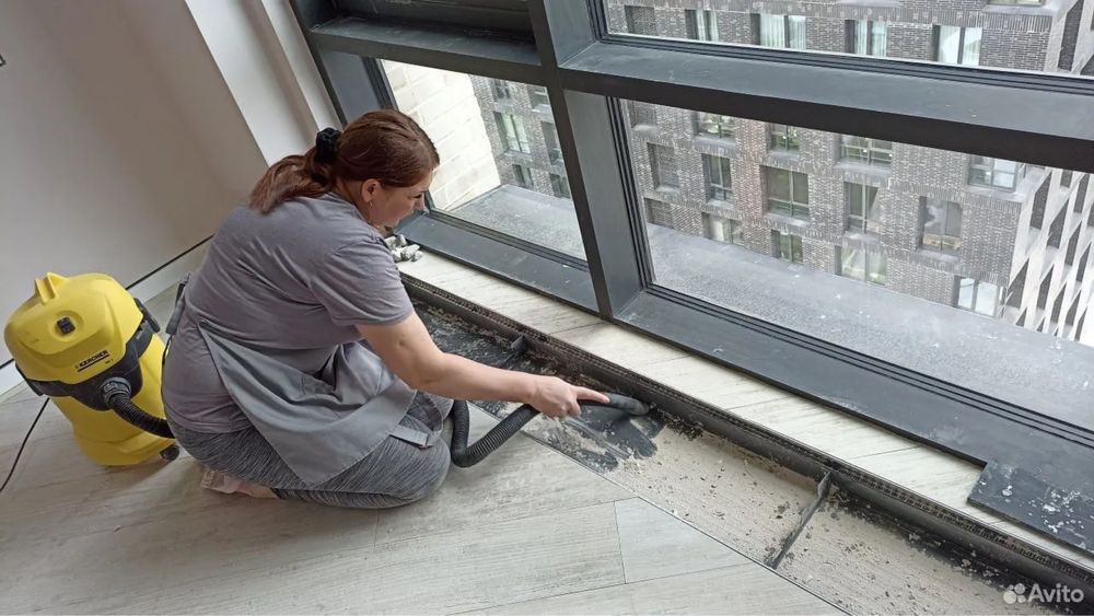 Уборка домов и коттеджей, клининг