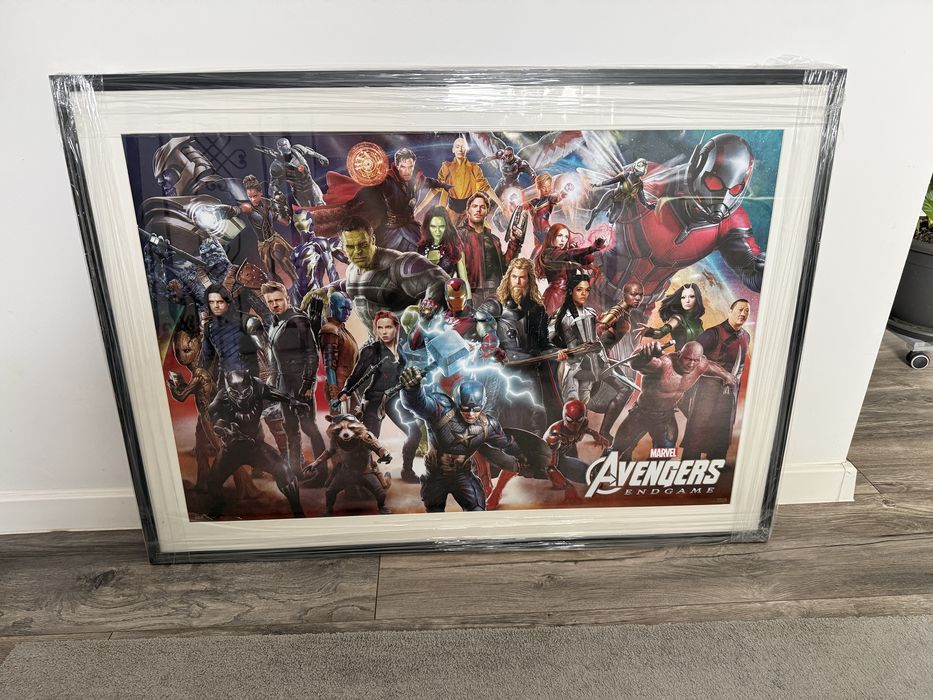Vand tablou inramat Avengers