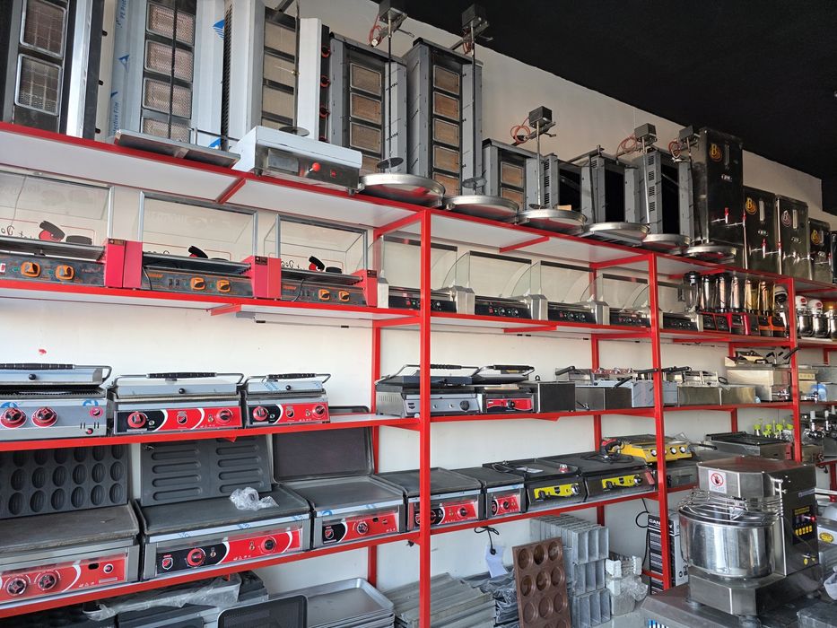 Shovurma aparat barcha turidan Tostir izgira  fast food uchun barchasi