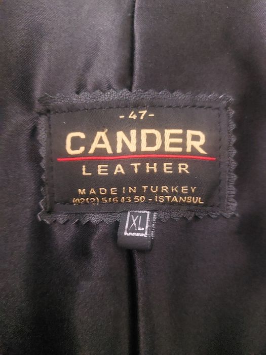 Кожаная куртка-пиджак