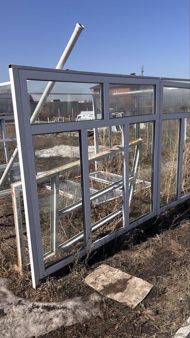 Продам теплицу из пластиковых окон