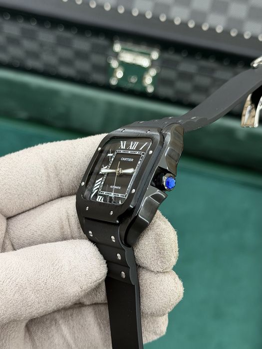 Cartier Santos Large Black
