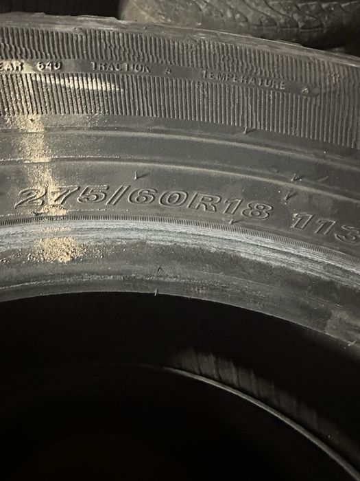 Резина баллон шины 275/60/R18