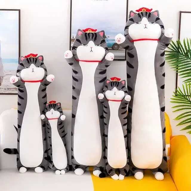 Мягкая игрушка Кот-Батон 115см для беременных