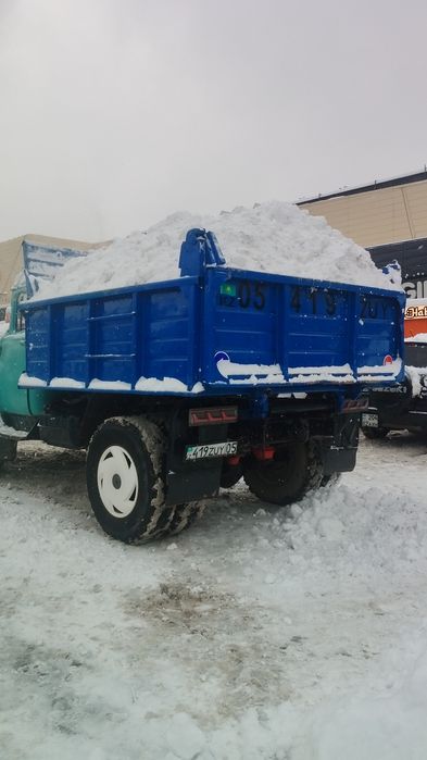 Вывоз снега строй мусора ЗИЛ КАМАЗ
