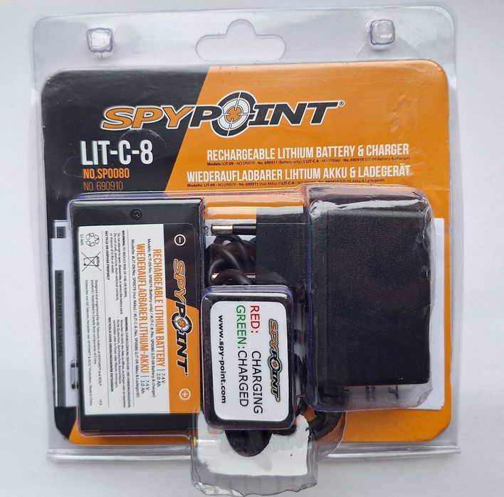 Baterie   LIT-C-8 , LIT-09 SPYPOINT 2000 mAh