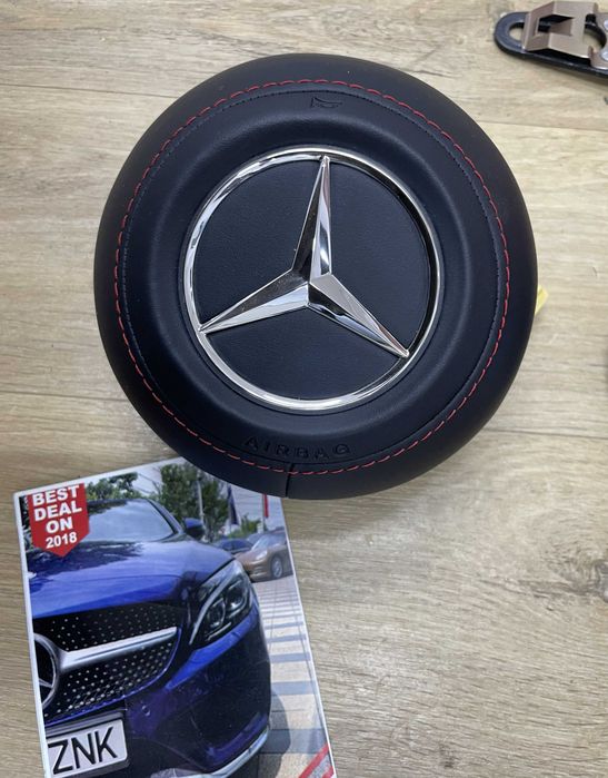 Mercedes Benz AMG GT 4 usi - set centuri de siguranta - airbag volan