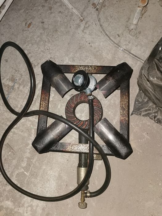 Горелка/Котлон с РЕГУЛИРЯЕМ Редуцир/вентил + 2м. Маркуч