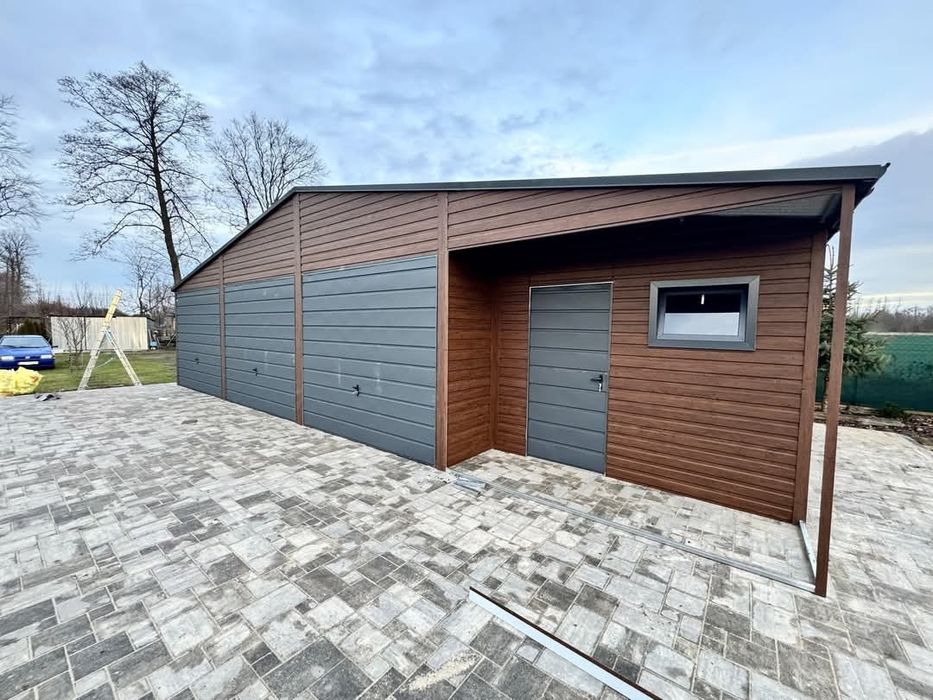 Garaj pe profil metalic 4 x 6.5m